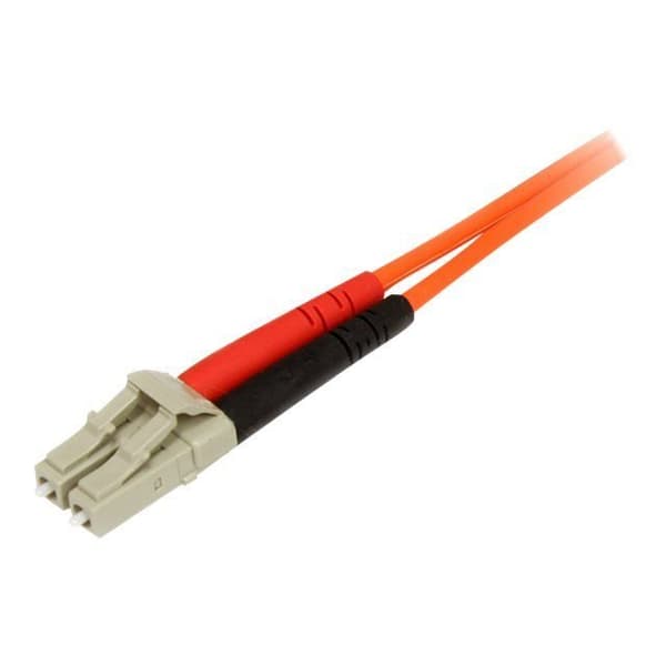 Duplex fiberoptisk patchkabel 50/125 multimode 2 m LC - SC - STARTTECH