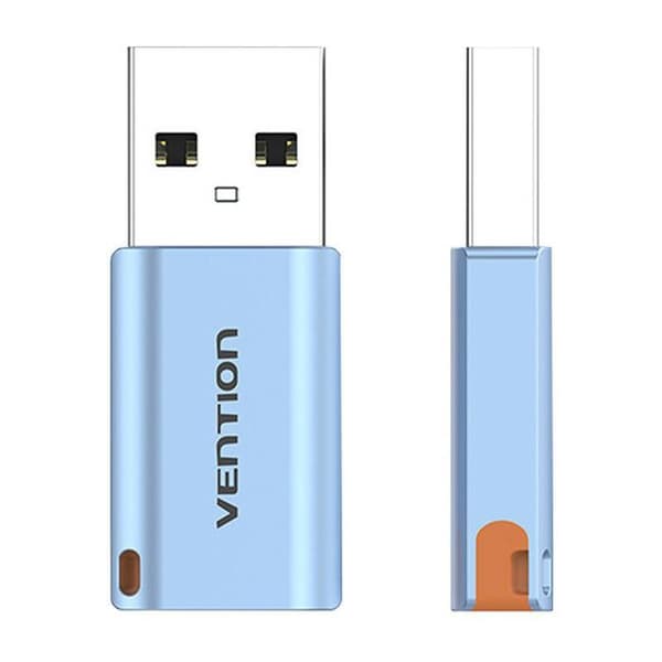 USB-adapter - VENTION - CUAH0 - USB-A 3.1 han til USB-C hun - Hurtig opladning - Dataoverførsel