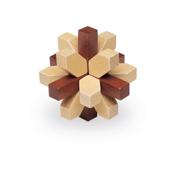 Puzzle Blomst i Træ