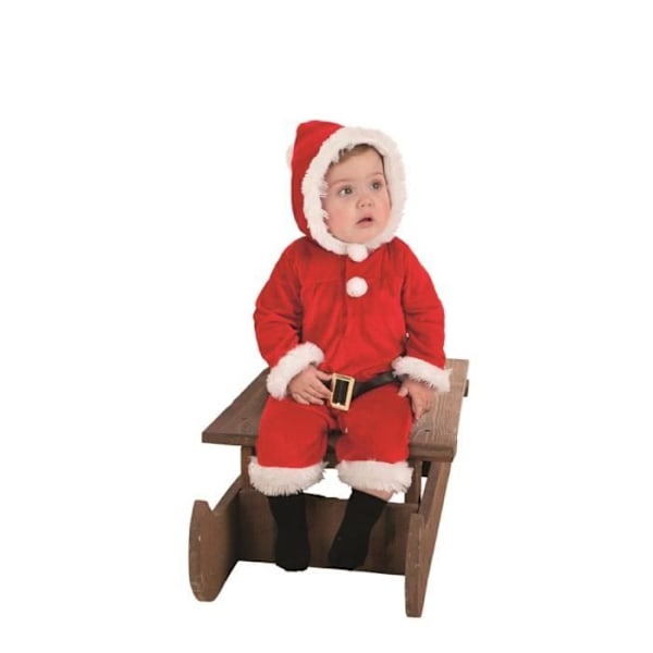 Barboteuse utklädnad - Llopis - Jultomte - 9-12 månader - Flerfärgad - Röd Flerfärgad 9-12 månader