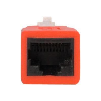Gigabit Ethernet Cat 6 -sovitin jakeluun - STARTECH - punainen