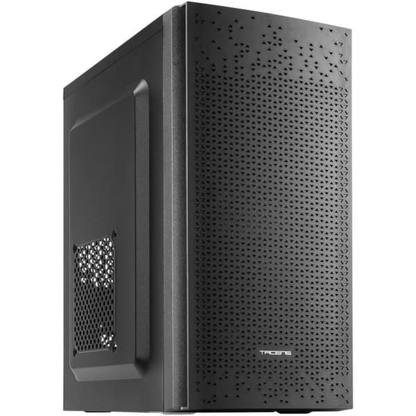 TACENS ANIMA AC6, Compact Micro ATX PC-taske, Front Mesh Cooling, USB 3.0, Sort