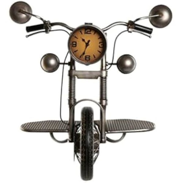 Väggklocka - HOME ESPRIT - Flerfärgad - Metall - 60 x 30 x 78 cm - Modern design Flerfärgad