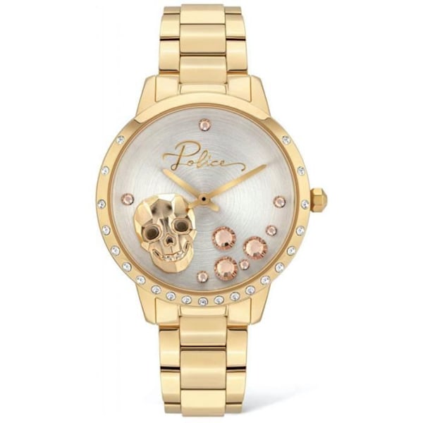 Ur - POLICE - Salonga PL.16071MSG/22M - Kvarts - Rustfrit stål - 36 mm Guld
