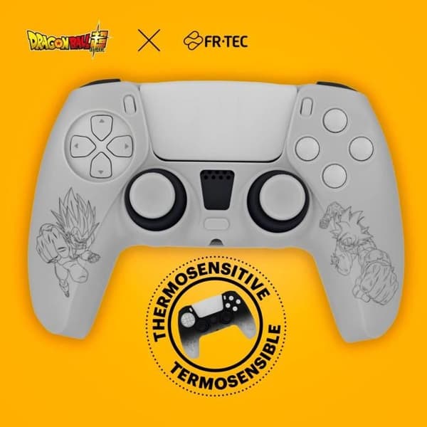 Tilbehørssæt - KUN TIL SPIL - Dragon Ball Super - PS5-controller - Gennemsigtig - 2 års garanti Transparent