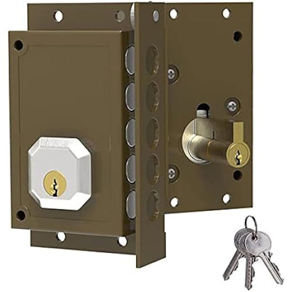Surp lås - DORCAS - C9222 - Guld - Förstärkt säkerhet - Elegant design gyllene