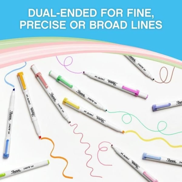 Sharpie S-Note Duo dobbeltmærkesæt 16 dele - 3026981821158