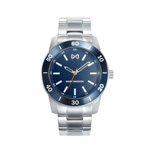 Montre Quartz Homme - MARK MADDOX - 392159 - Ruostumaton Teräs - Vesitiiviys 5 ATM - Analogia