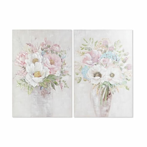 vaseramme 80 x 3 x 120 cm shabby chic (2 enheder)