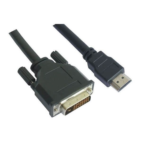HDMI til DVI-kabel NANOCABLE 10.15.0502 1,8 m han til han