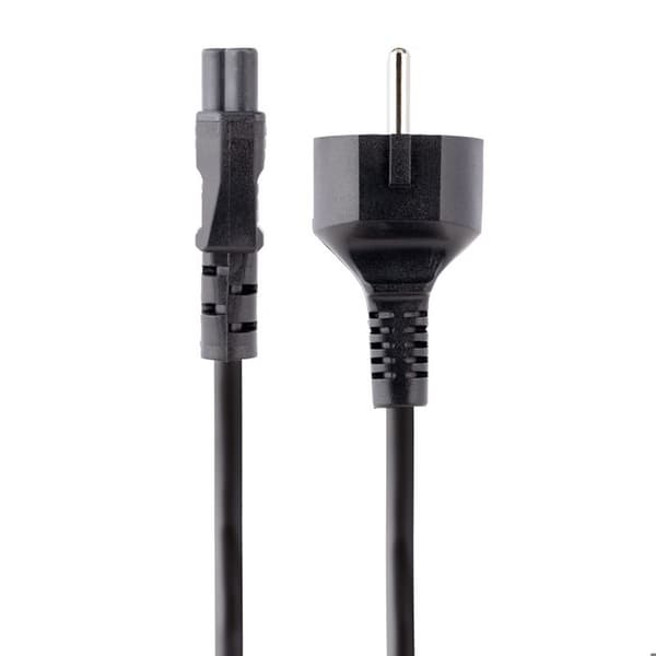 Virtajohto - StarTech - 753E-3M-POWER-LEAD - 3m - Schuko CEE 7/7 - Clover Leaf IEC C5