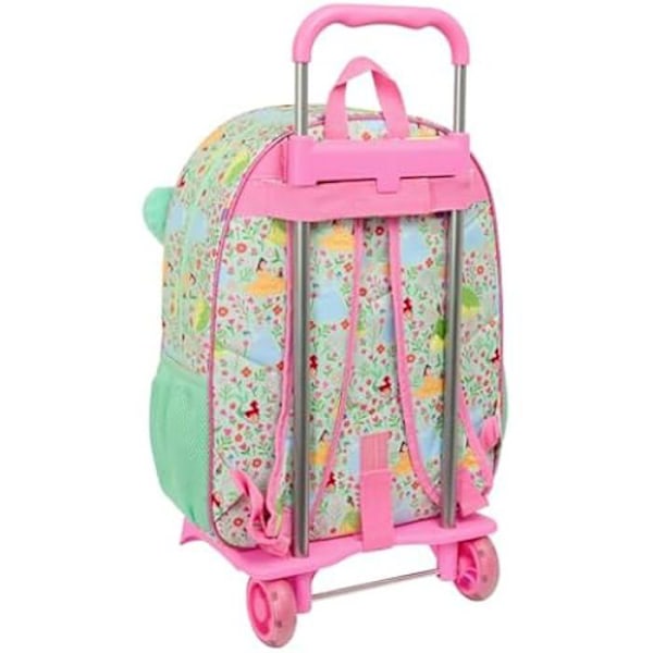 Skolväska - SAFTA - DISNEY PRINSESSOR BLOOM - Stort format - Med vagn - För barn