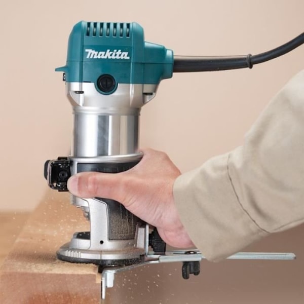 Affleureuse-défonceuse MAKITA RT0702C med variabel hastighed 710 W og anti-genstart funktion