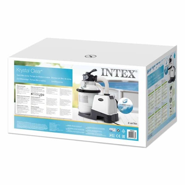 INTEX 26644 SANDPUMPE 4500 LT/H Hvid