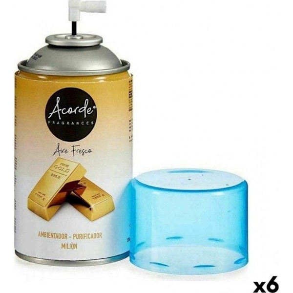 Opladninger til Diffuser - NC - Milion - 250ml - 6 Enheder - Blå