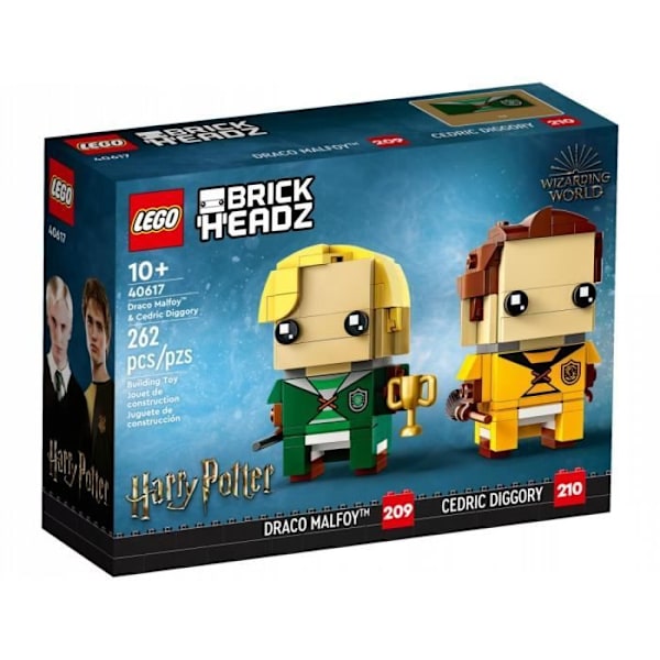 LEGO BrickHeadz - LEGO 40617 Draco Malfidus og Carlo Kannewasser - Byggesæt - 262 dele