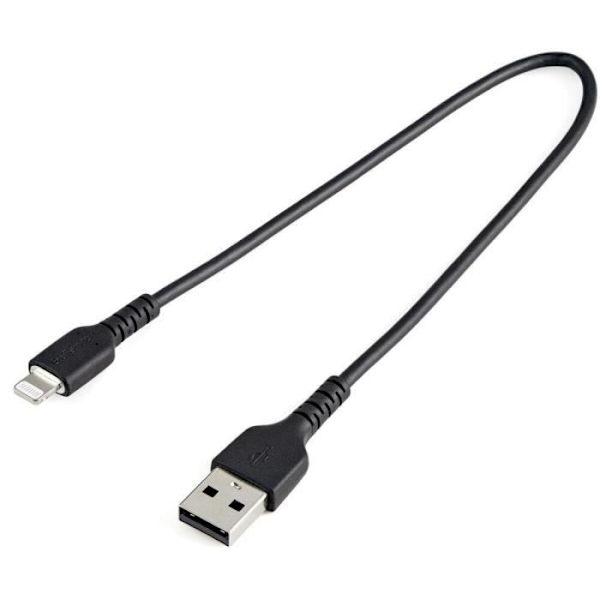 USB kabel til Lightning - STARTECH - RUSBLTMM30CMB - USB A - Sort - Plug and play