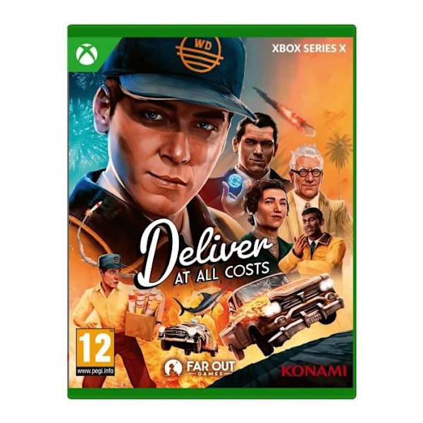 Videospil - Konami - Levering Uanset Omkostninger - Action - Xbox Series X - PEGI 16+ Flerfärgad
