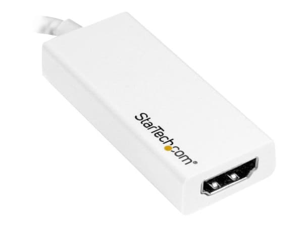 USB-C videoadapteri HDMI:lle - STARTECH.COM - Ultra HD 4K - Valkoinen - Uros/Naaras