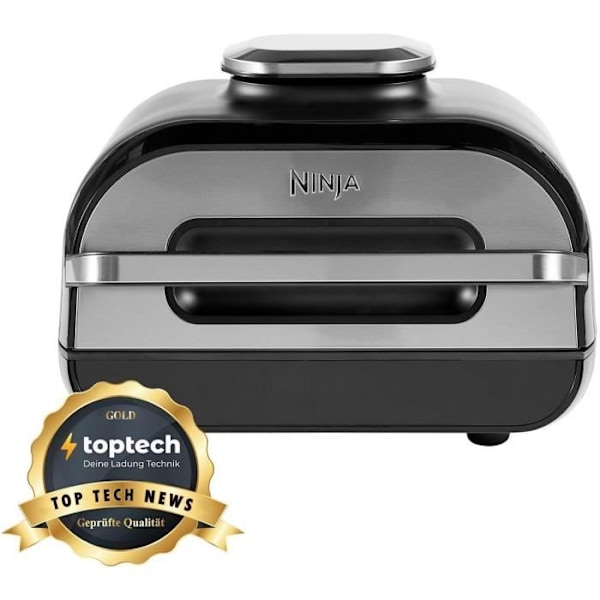 Grill NINJA - Foodi Max AG551EU - 6 tilberedningsprogrammer - Op til 260°C - Indbygget termometer - 2460W
