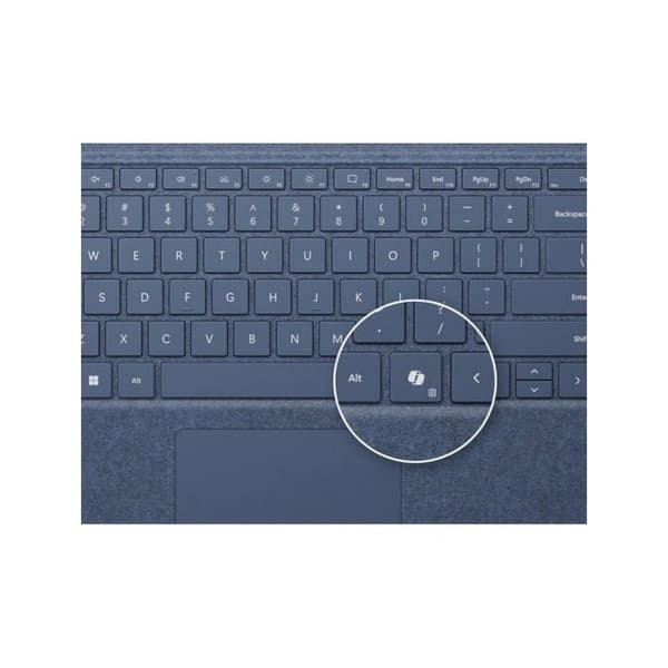 Microsoft Surface Pro -kynän säilytys Espanjan QWERTY -mustan näppäimistön