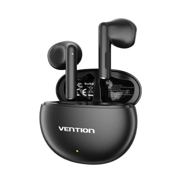 Kuulokkeet - VENTION - Elf E06 - Bluetooth - In-ear - Musta Svart