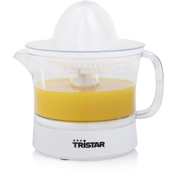 TRISTAR CP-3005 sitruspuristin - 0,5L - Irrotettava kannu - Massasuodatin