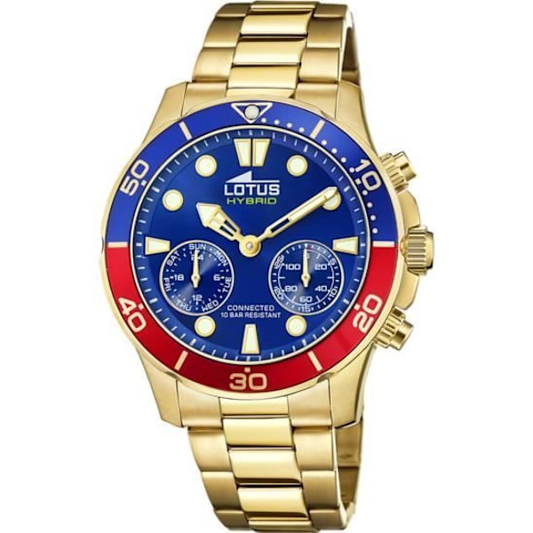Smartwatch - Lotus - 18802/3 - Guld PVD - Vandtæthed 10ATM - Chronograf