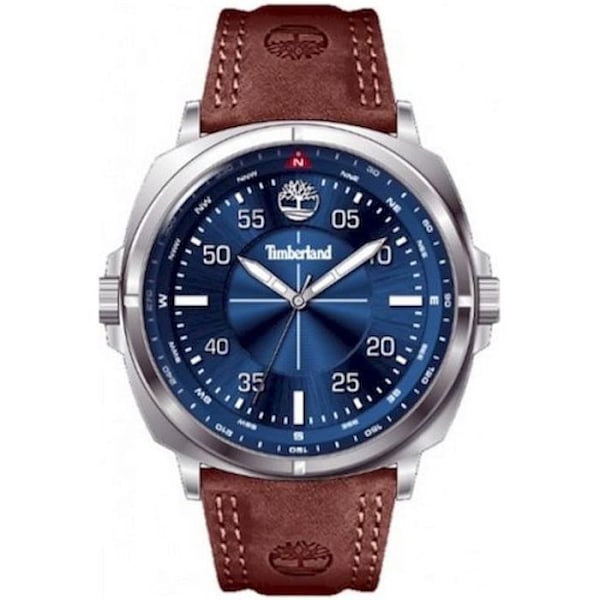 Klocka - Timberland - TBL.15516JS-03 - Läder - Herr - Quartz - 5 ATM