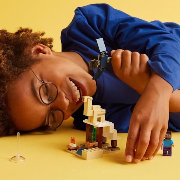 LEGO® 21251 Minecraft Steves ørkenekspedition, videospillegetøj, biom med hus og minifigurer Flerfärgad