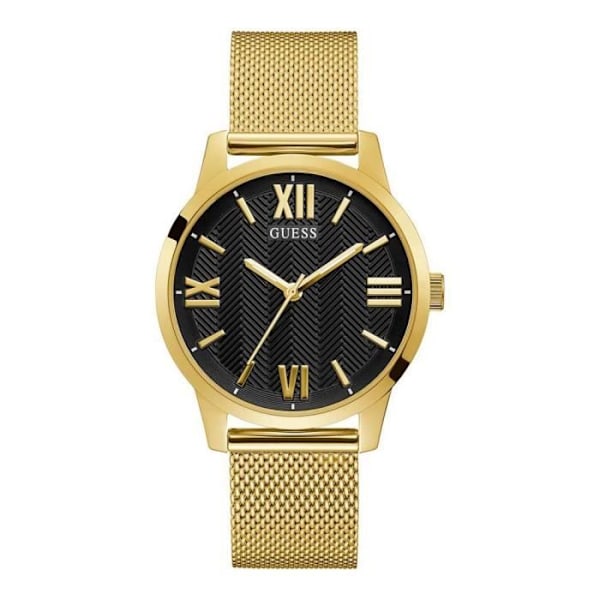 Ur - Guess - GW0214G2 - Rustfrit stål - 50m vandtæt - Sort og guld farve Svart guld