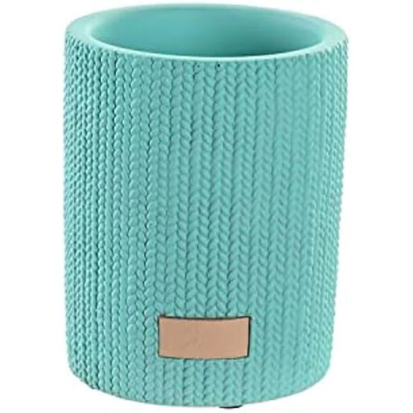 Tumlare - DKD HEMINNREDNING - Standard - Grön färg - Cementmaterial - Mått 8x8x10 cm Grön