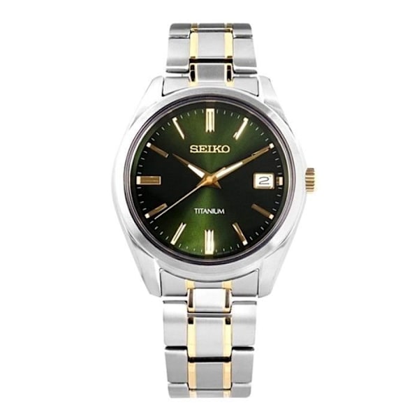 Ur - Seiko - Sur377P1 - Titanium - Rustfrit stål - Bicolor - 10 ATM Bicolor