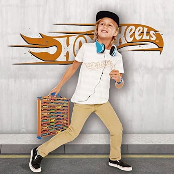 Bilholder - CEFA TOYS - 04621 - 3 i 1 - Kapacitet 44 biler - 35 styk inkluderet Flerfarvet