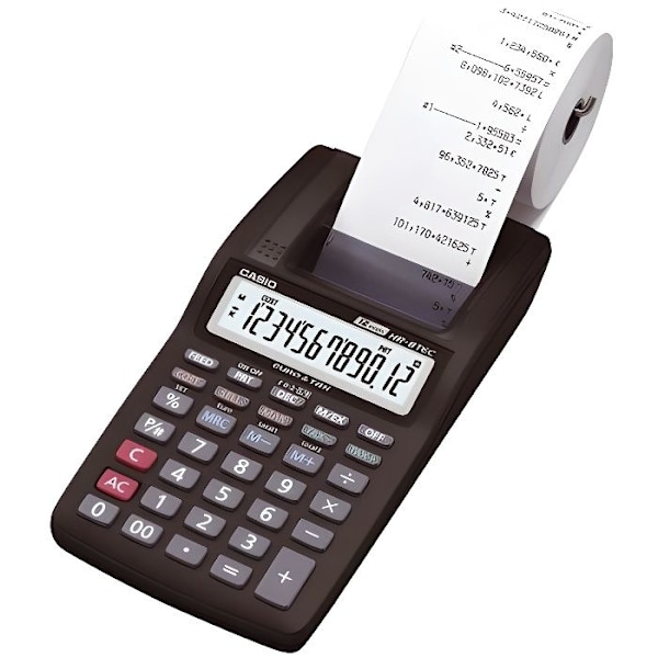 CASIO Printerberegner AD-A60024 Adapt. sort Sort