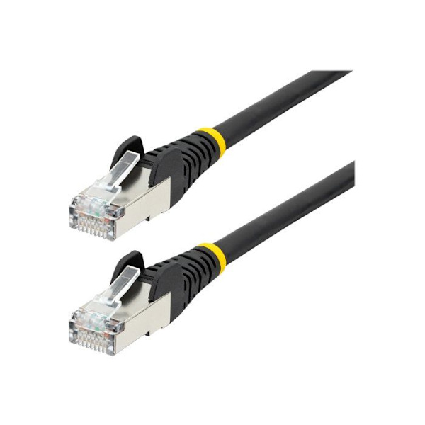 Ethernet-kaapeli CAT6a - STARTECH - NLBK-50C-CAT6A-PATCH - 50 cm - Musta - Snagless