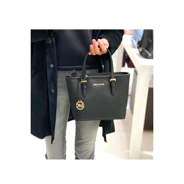 Håndtaske - Michael Kors - JET SET TRAVEL - Sort - Skulderrem - Syntetisk Svart