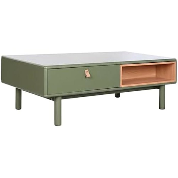 Soffbord - HOME ESPRIT - Rektangulärt - MDF-trä - 120 x 60 x 40 cm - Flerfärgad Flerfärgad