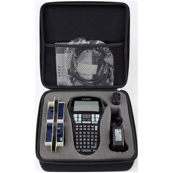 DYMO LabelManager 420P, ultra effektiv og alsidig bærbar etiketteringsmaskine, PC/MAC-forbindelse, ABC-tastatur, transporttaske