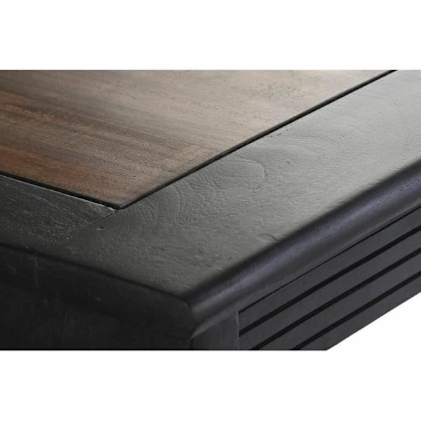 mørkebrunt akacie spisebord (180 x 90 x 76 cm)