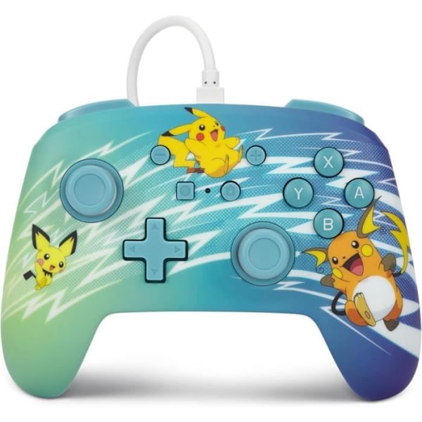 Langallinen ohjain - POWER A - Nintendo Switch - Pikachu Evolution