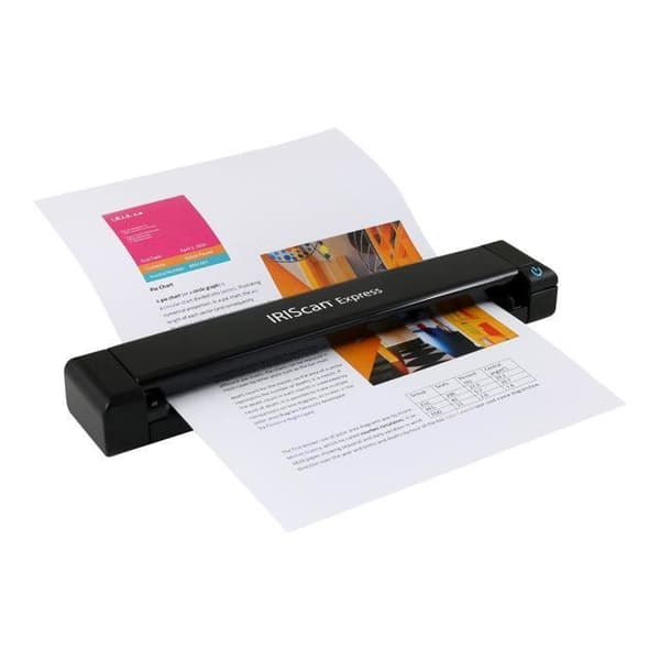 IRIS IRISCan Express 4 bærbar scanner - USB - 8PPM Simplex - Visitkortformat - Opløsning 300 dpi