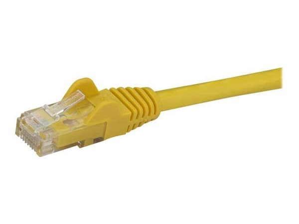 Cat6 Gigabit UTP netværkskabel uden krog - STARTTECH - 2m - Gul