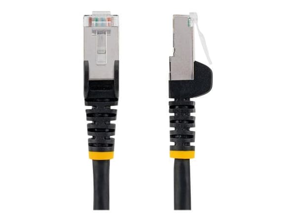 Ethernet-kaapeli CAT6a - STARTECH - NLBK-50C-CAT6A-PATCH - 50 cm - Musta - Snagless