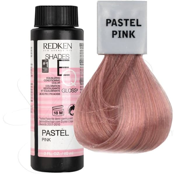 Semi-permanent hårfarve Shades Eq Redken - farve:glød pink - 60 ml
