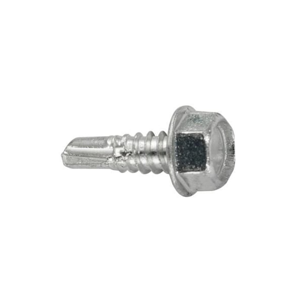 Itsekierteittävät ruuvit kuusikulmaiselle peltilevylle - GENERIC - Laatikko M 50 kpl - 4,8x16mm - Sinkitty