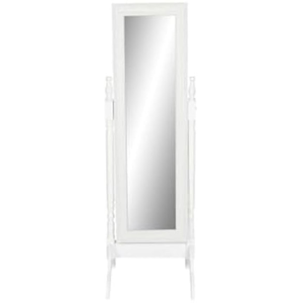 Spegel - HOME ESPRIT - Dressing Mirror - Vit - 50 x 50 x 157 cm - Rektangulär Flerfärgad