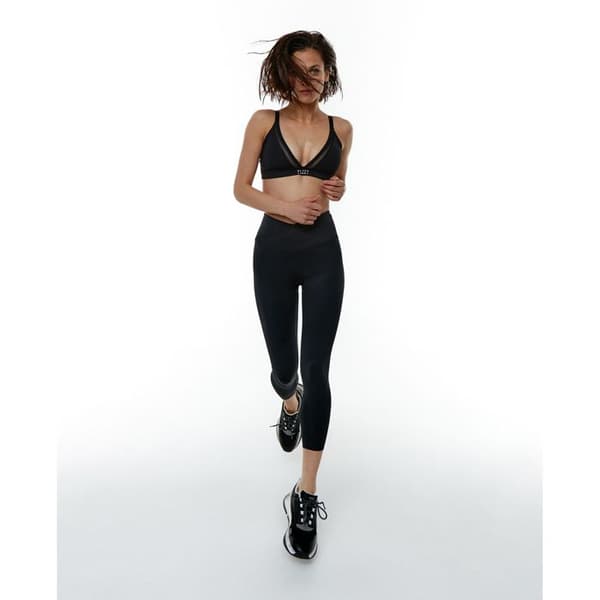 Leggings til kvinder - Black Limba Rocket - Sort - Multisport - Åndbar sort XS