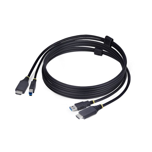 KVM HDMI - STARTECH.COM - 1,8m - 4K 60Hz - USB 5Gbps - Musta