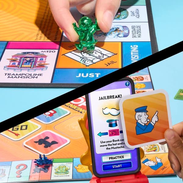 Monopoly-virtuaalipankkipeli - Hasbro Gaming - Digitaalinen sovellus - Pankkikortit